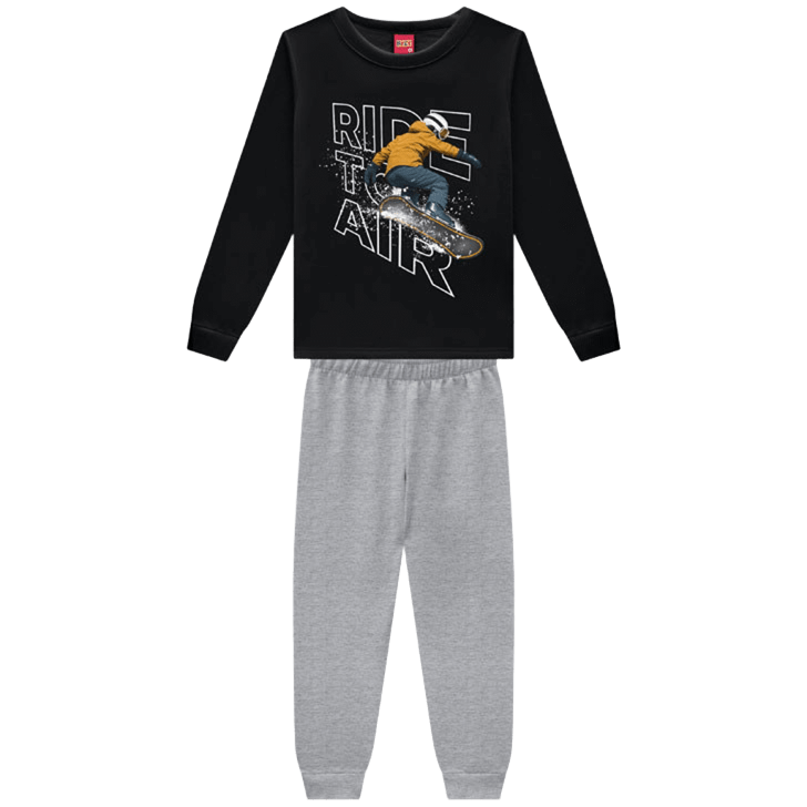 Conjunto Masculino Manga Longa Kyly Ride to Air