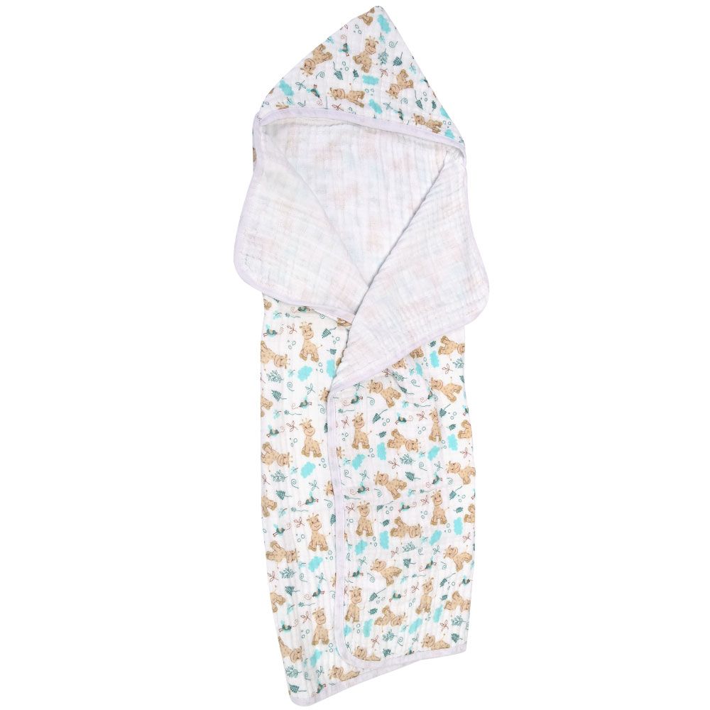 Toalhao Soft Dengo Estampada 1,00X85cm