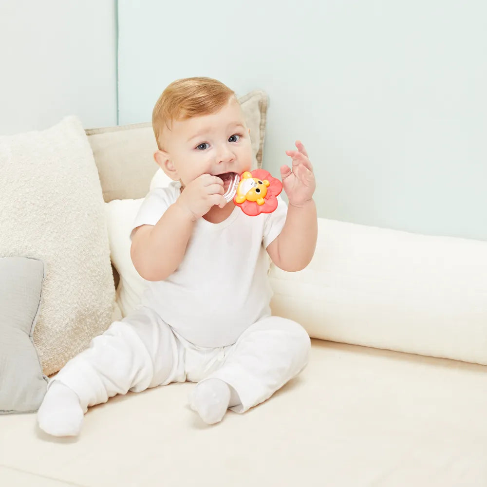 Chocalho Infantil Buba com Mordedor e Texturas +4 Meses