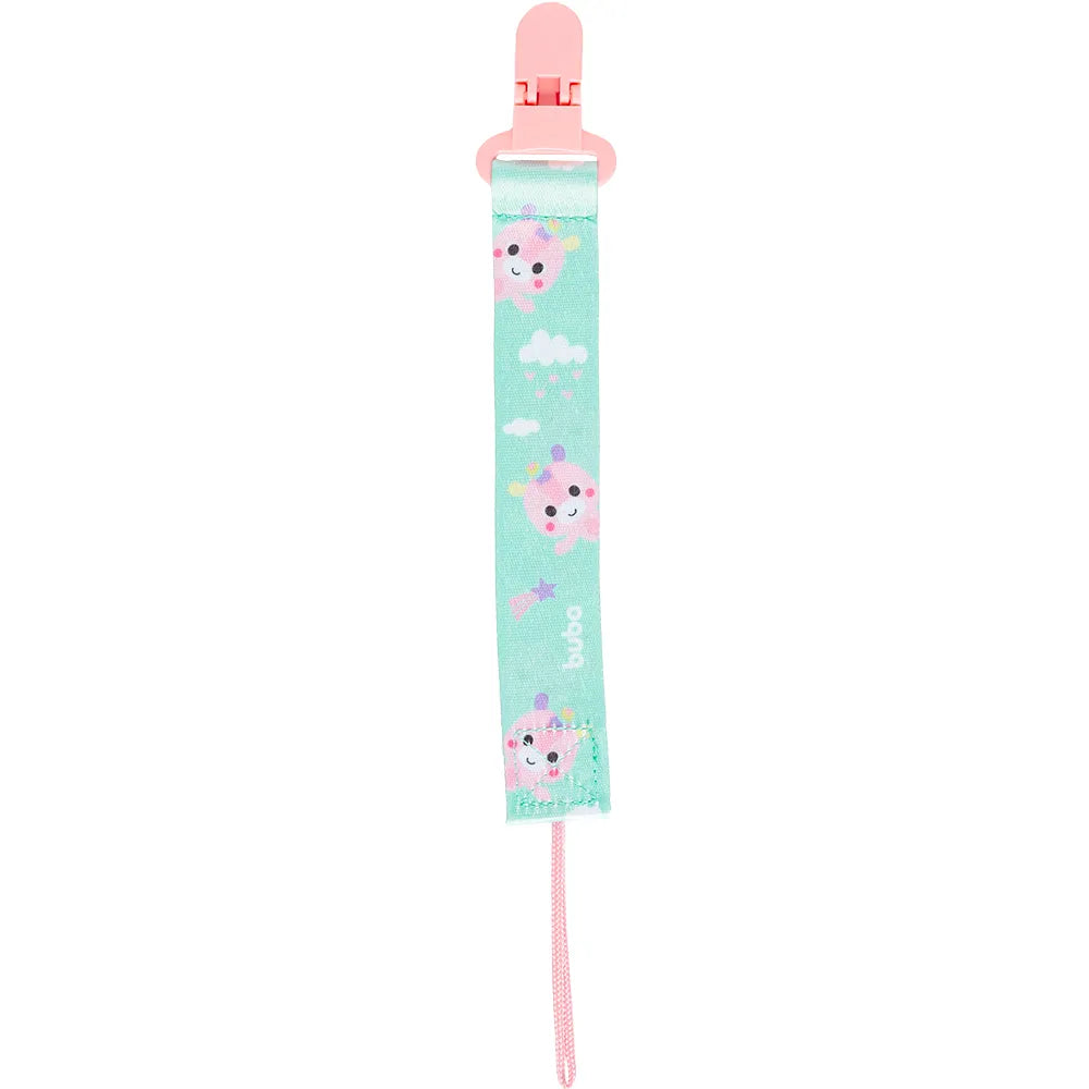Prendedor de Chupeta Infantil Buba Zoo +3M Livre de BPA