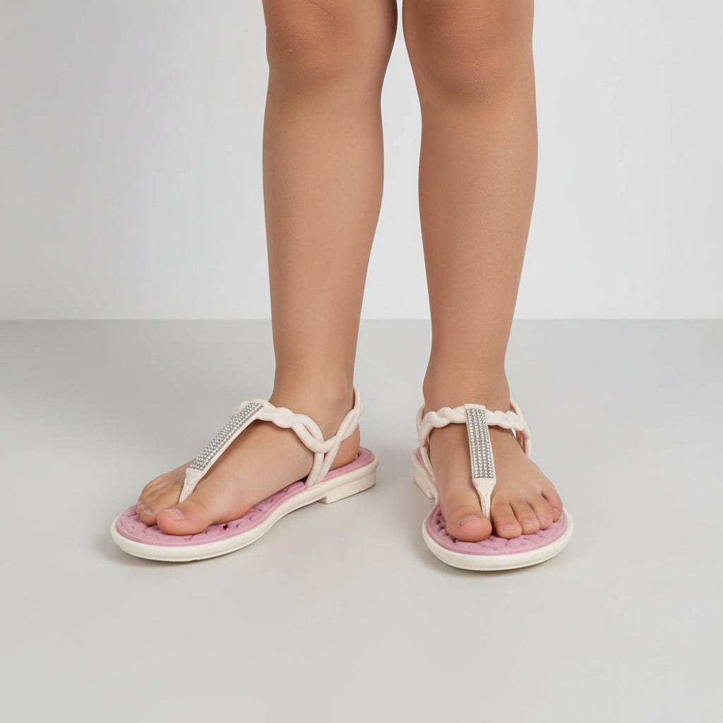 Sandália Infantil Feminina Grendha Bela Mais Conforto Encantadora Grendene
