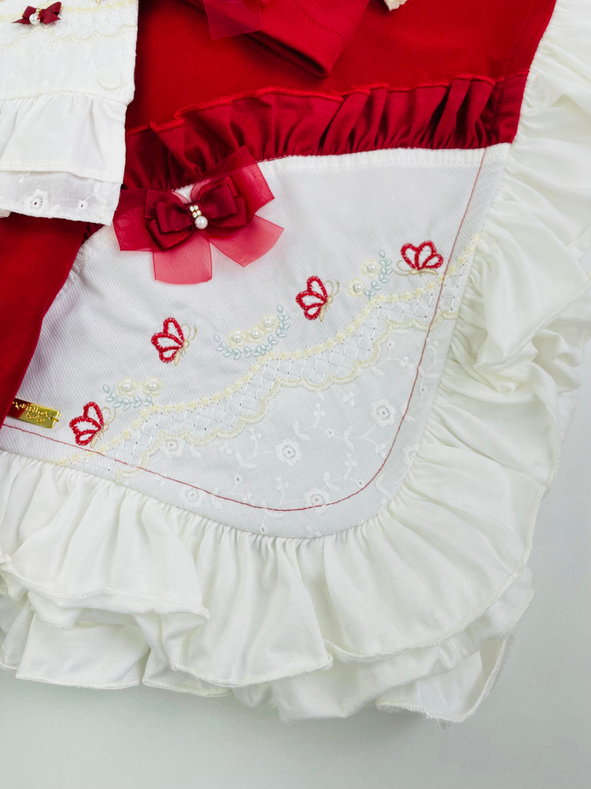 Saida De Maternidade Pipoquinhas Baby Borboletas 4 Peças