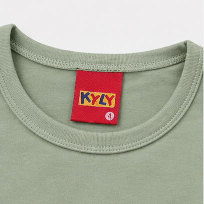 Conjunto Infantil Masculino Kyly Ursinho Baterista Camiseta e Bermuda