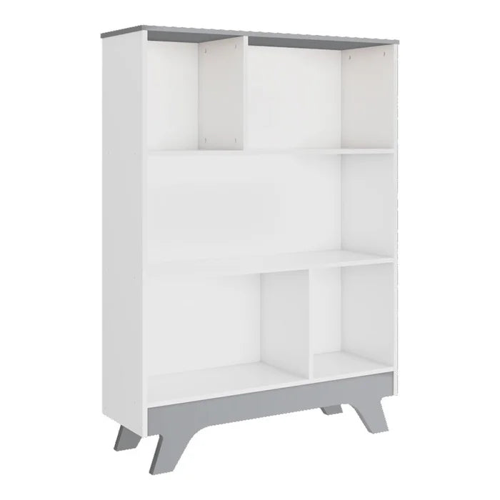 Estante Peroba Retro 5 Nichos