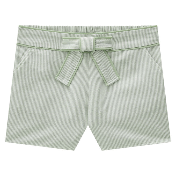 Conjunto Milon Infantil Feminino Blusa Concha e Short Laço