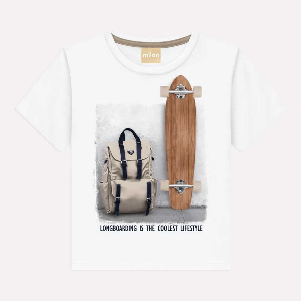 Conjunto Infantil Menino Milon Skate Longboarding Lifestyle