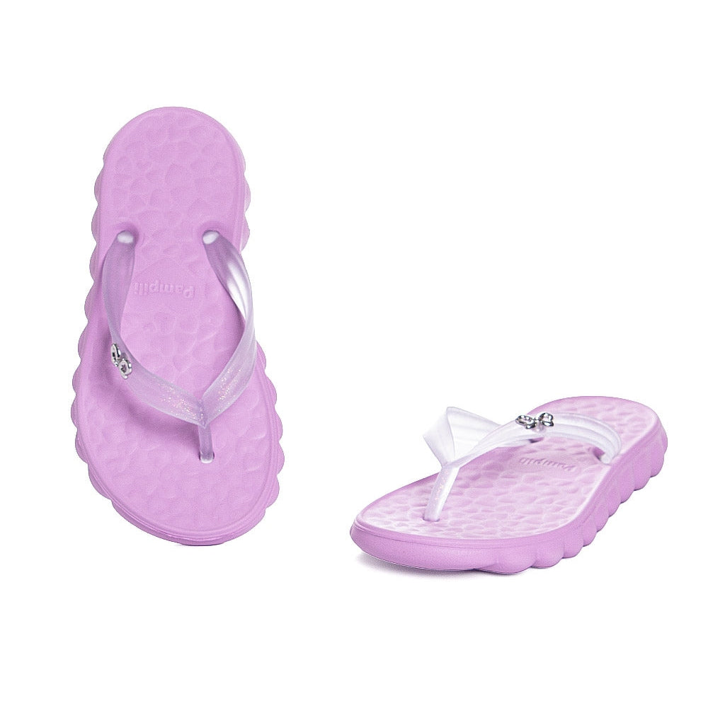 Chinelo Infantil Menina Pampili Nuvem Puffly
