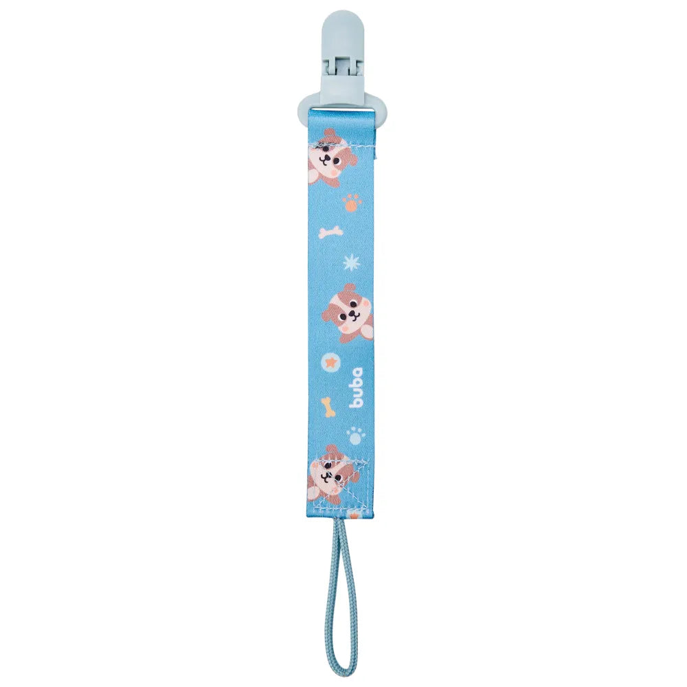 Prendedor de Chupeta Infantil Buba Zoo +3M Livre de BPA