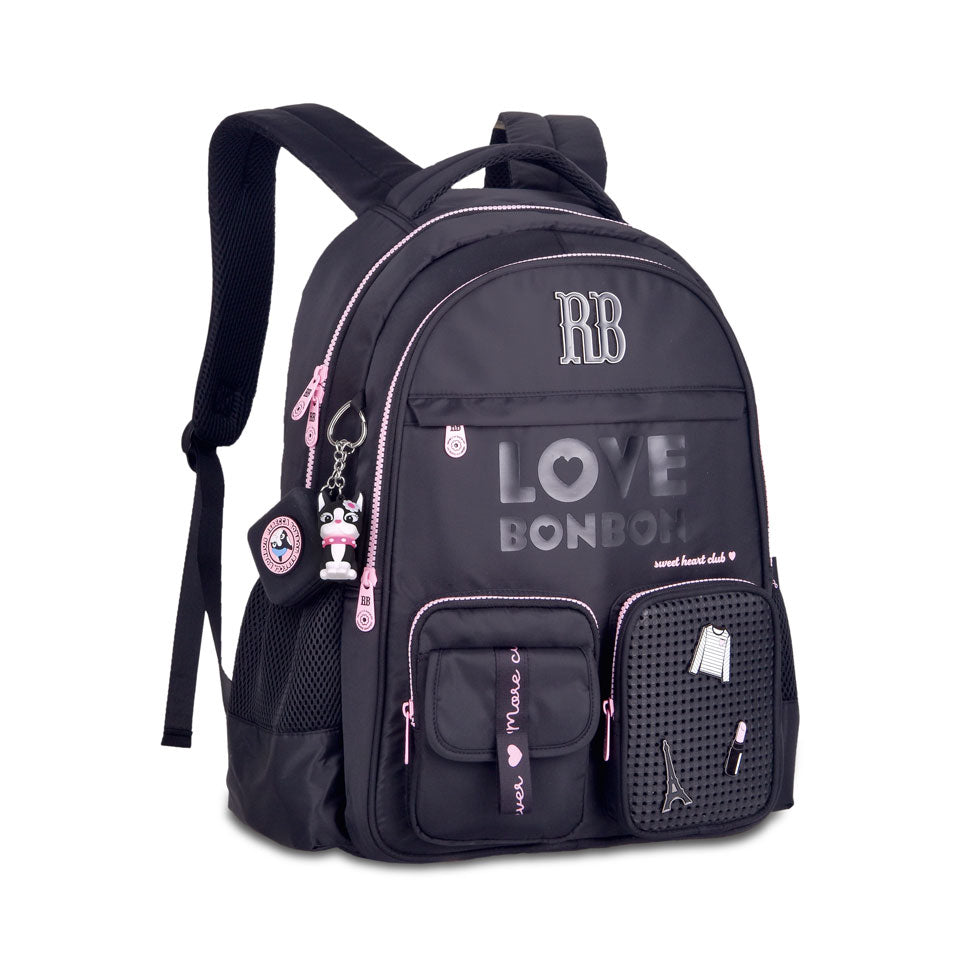 MOCHILA DE COSTAS REBECCA BONBON LOVE 17,5" OFICIAL