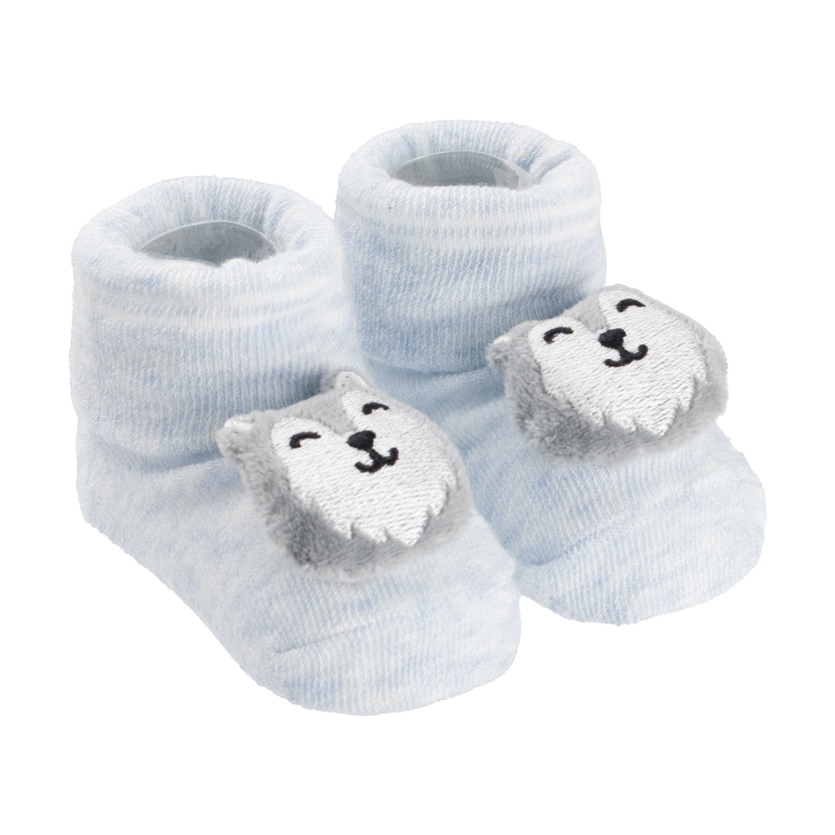 Meia Bebê Masculina com Bichinho e LED Pimpolho (0 a 6 Meses)