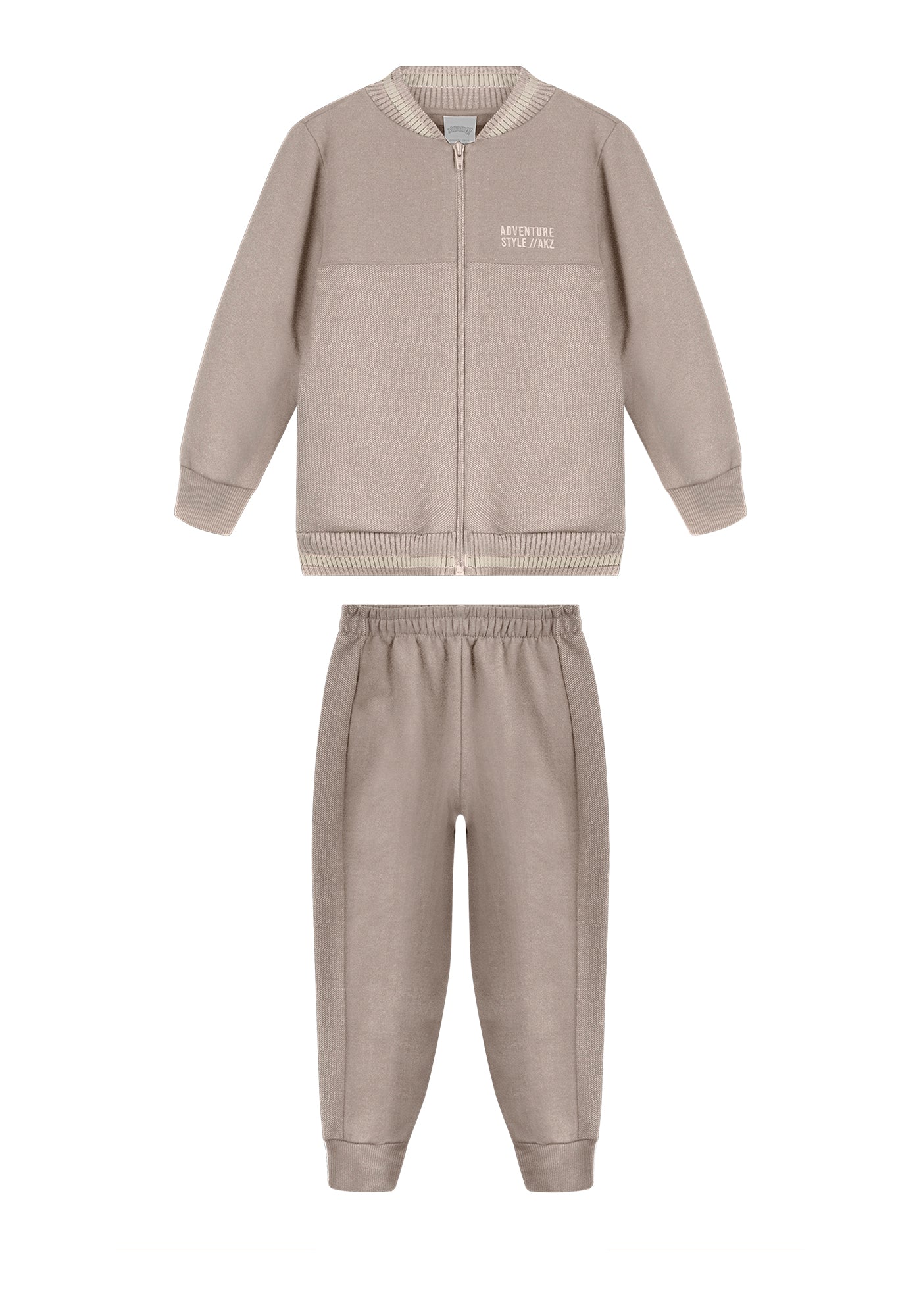 Conjunto Infantil Masculino Alakazoo Adventure em Moletom e Moletom Denim