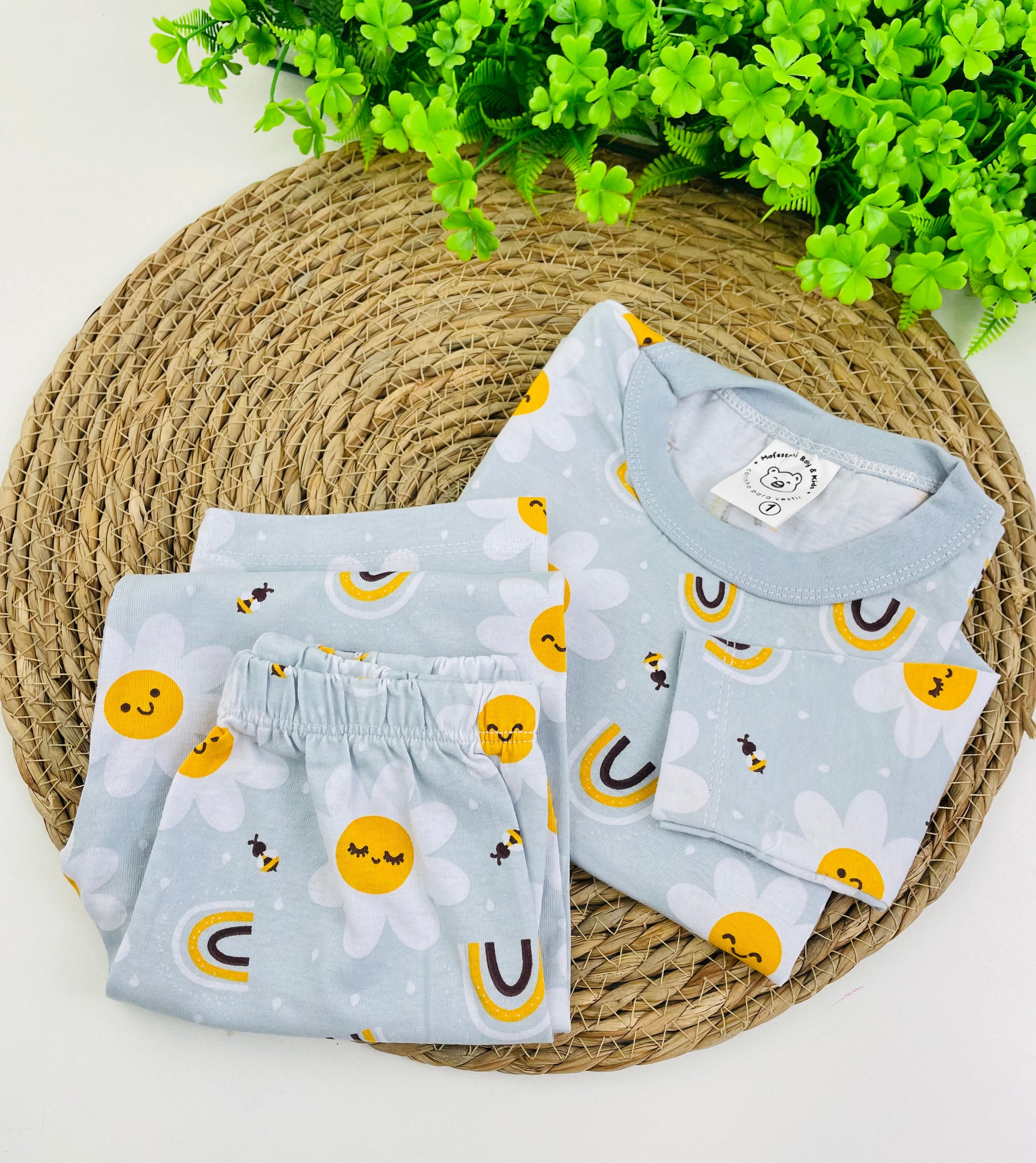 Pijama Manga Longa Mafessoni Margarida