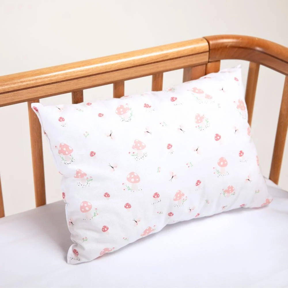 Kit de Enxoval 4 pçs Encanto Cogumelo - Cama e Banho Superior