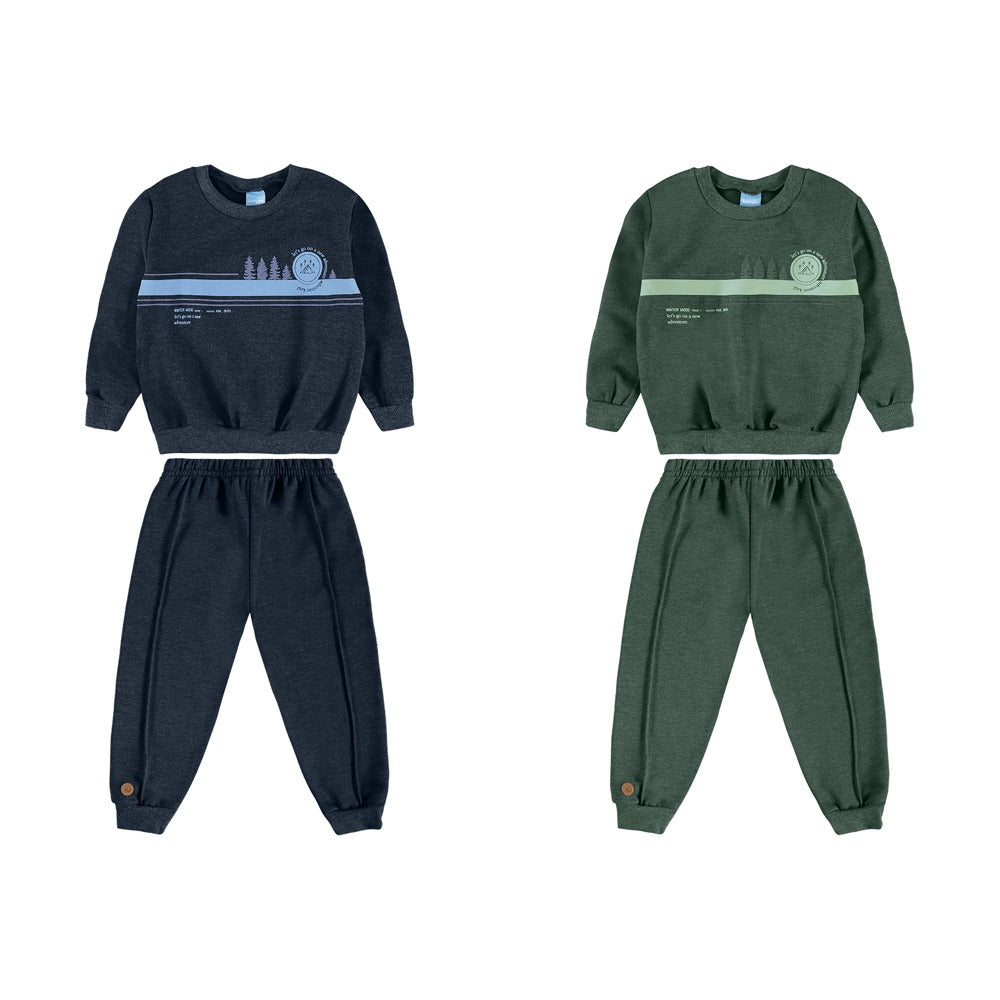 Conjunto Masculino Kamylus Winter Mood Moletom P.A