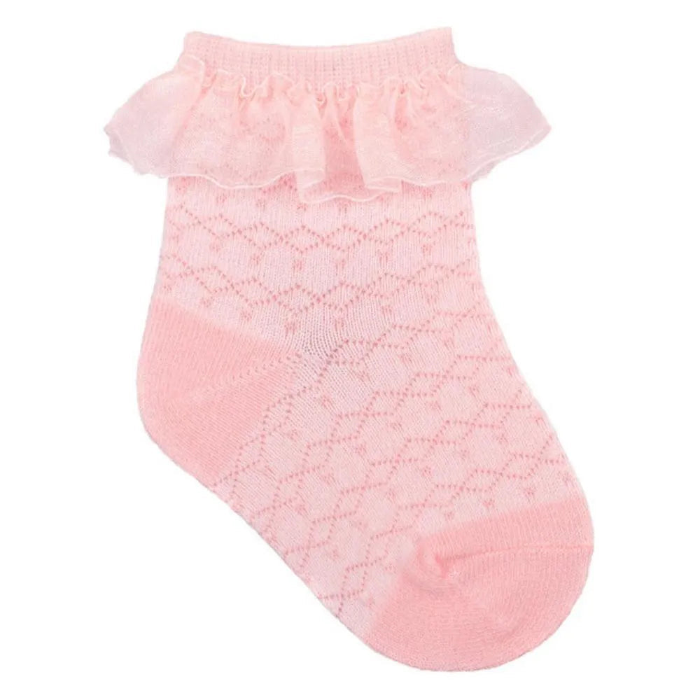 Meia Pimpolho Festa Fashion Conforto e Elegância Infantil