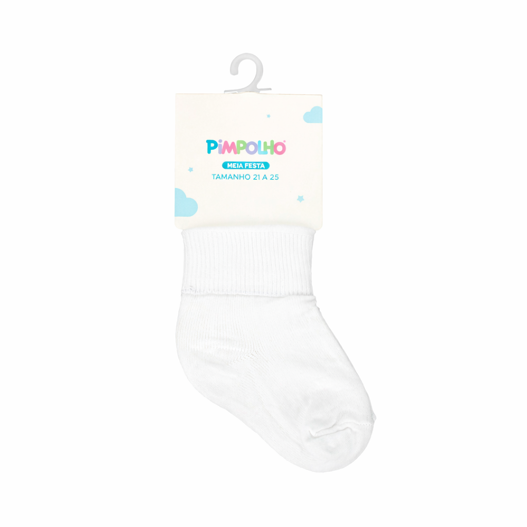 Meia Infantil Masculina Pimpolho para Festa Social em Poliamida
