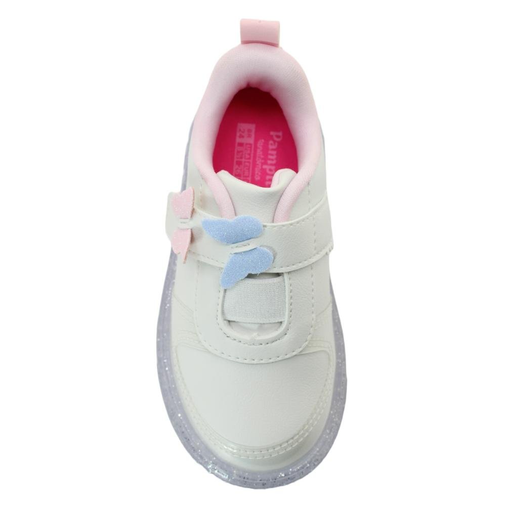 Tênis Sneaker Luz Borboletas Led