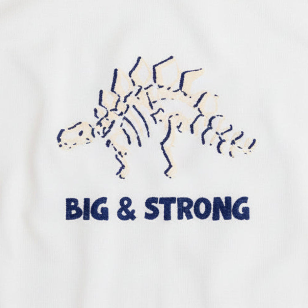 Conjunto Infantil Masculino Have Fun Big & Strong Camiseta e Bermuda Moletom