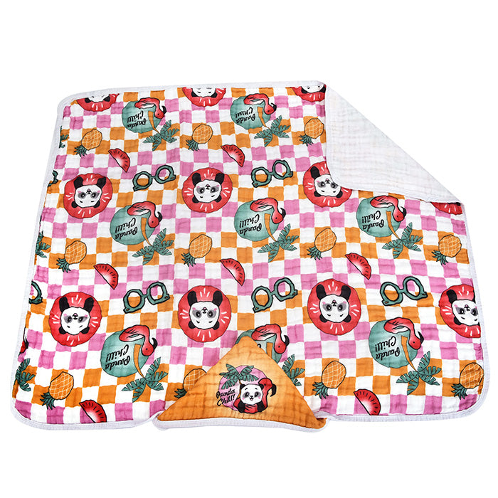 Toalhão Soft Mini Herdeiros com Capuz 100x85cm