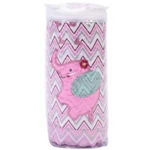 Cobertor Dengo Bordado Com Bainha Em Rolo