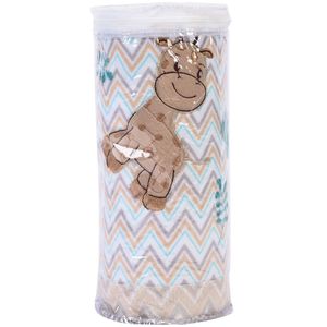 Cobertor Dengo Bordado Com Bainha Em Rolo