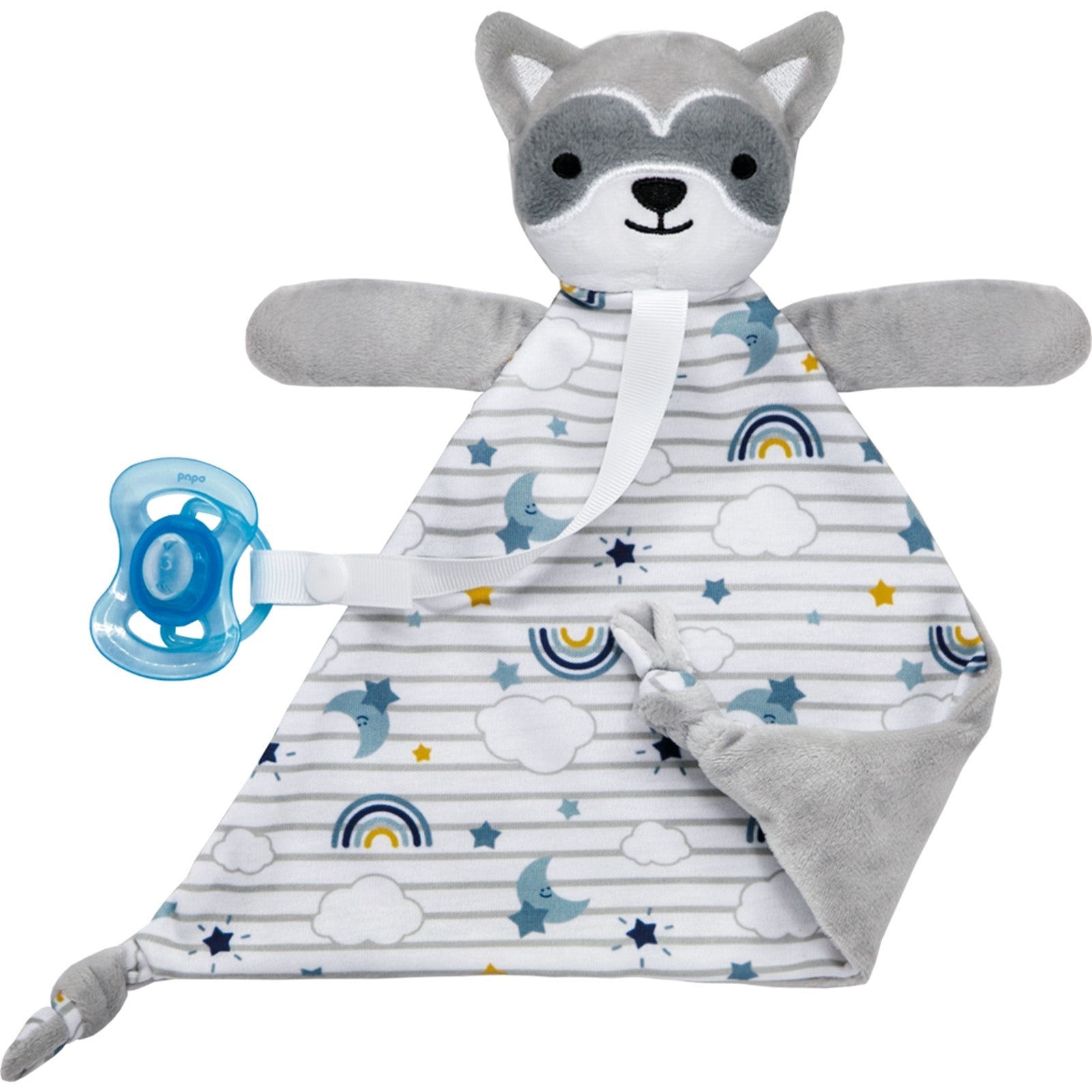 Naninha Infantil Buba Bichinhos com Prendedor de Chupeta