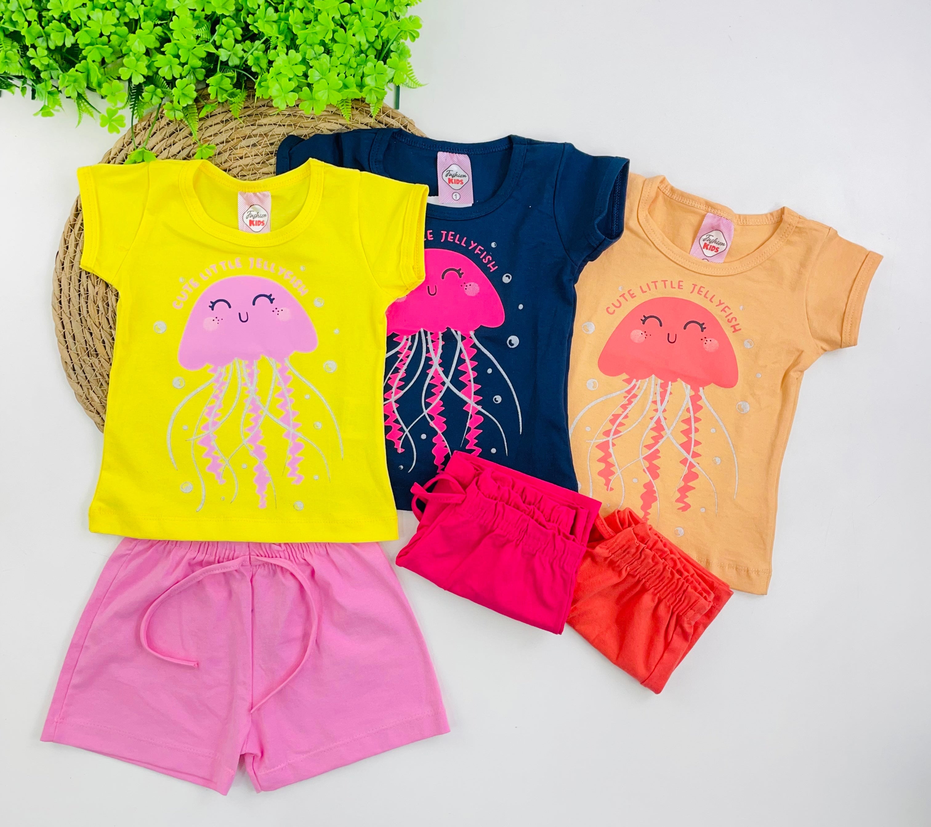 Conjunto Feminino Fashion Kids Little Jellyfish