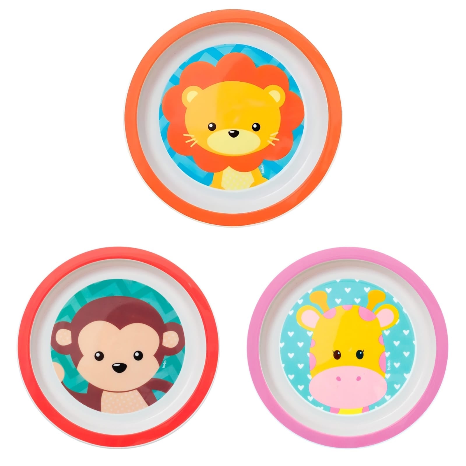 Pratinho Raso Bebê Buba Microondas 6M