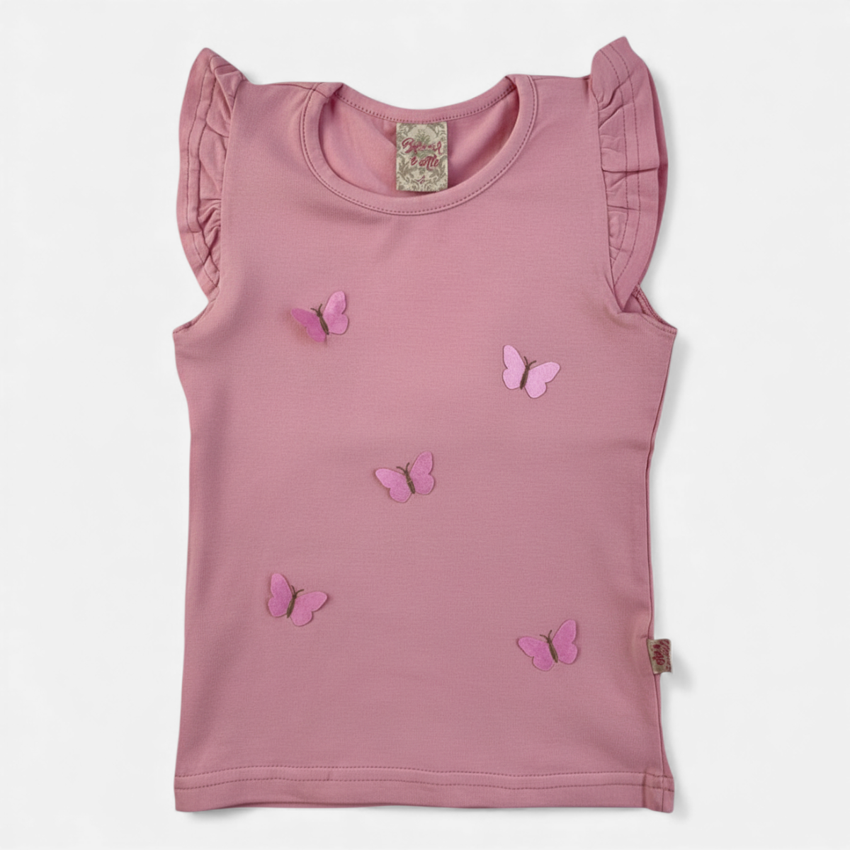 Blusa Feminino Brincar e Arte Borboletas