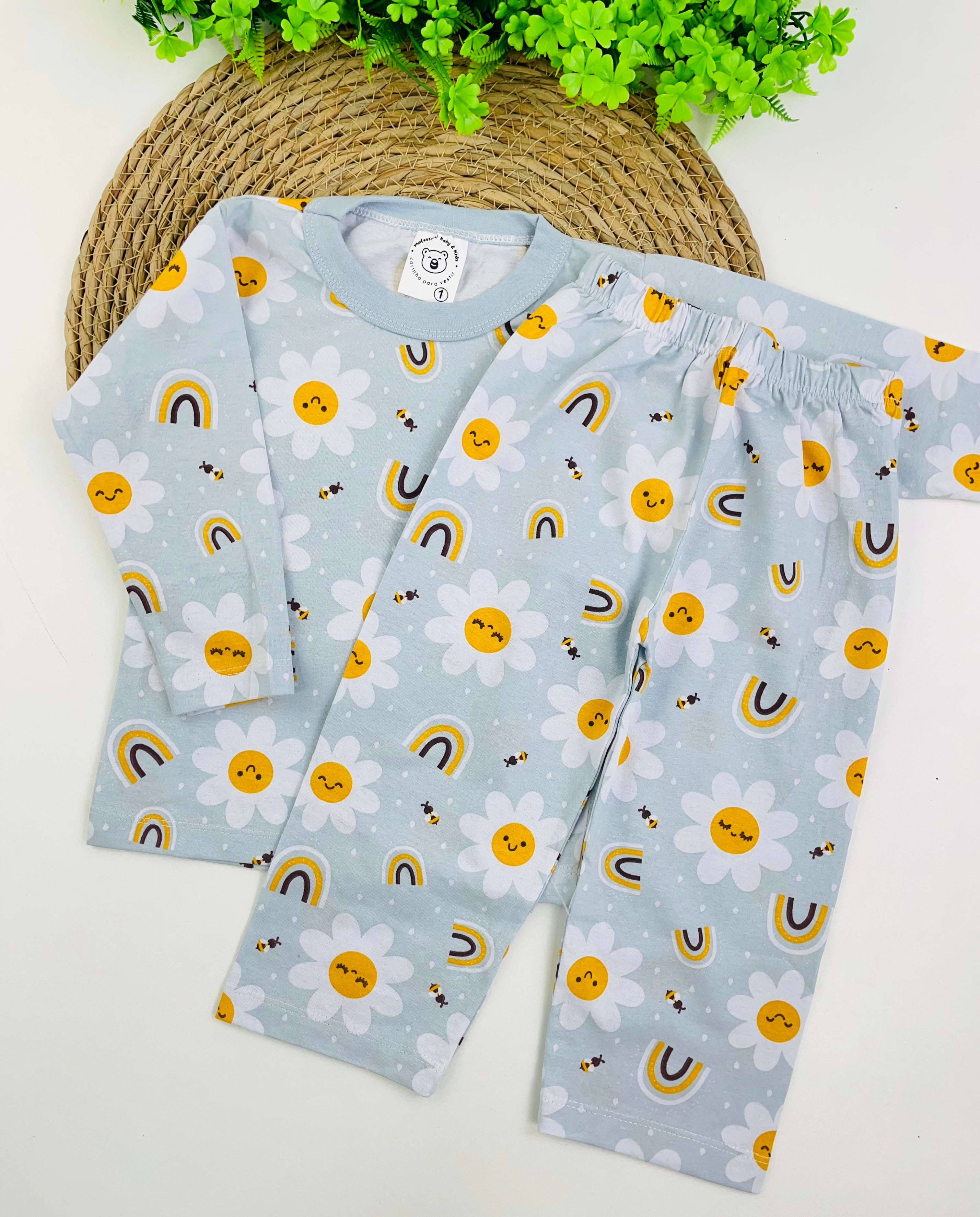 Pijama Manga Longa Mafessoni Margarida