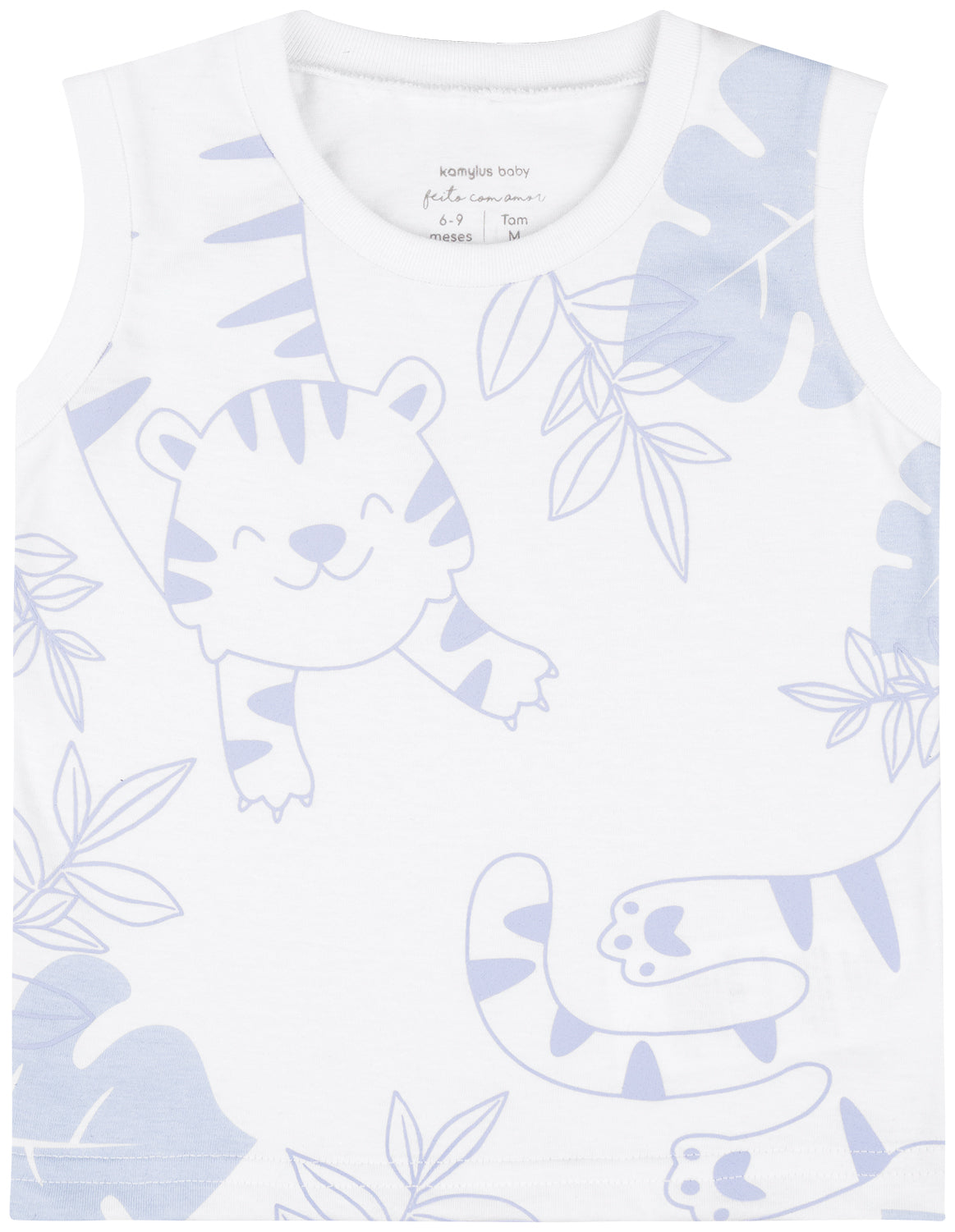 Conjunto Masculino Kamylus Tigre – Conforto e Estilo para o Dia a Dia