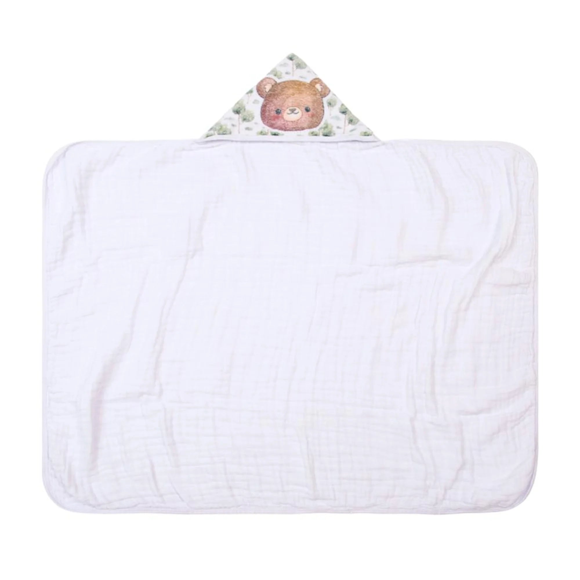 Toalha De Banho Soft Papi Amiguinhos Com Capuz 90 X80 Cm