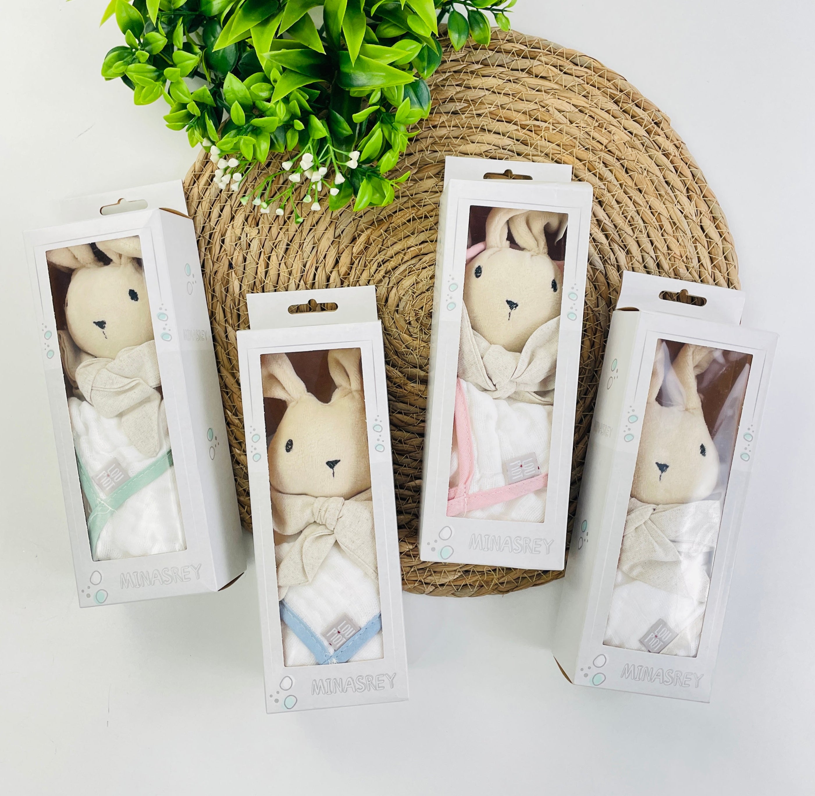 Naninha Loupiout Nature Coelhinho Com Prendedor De Chupeta