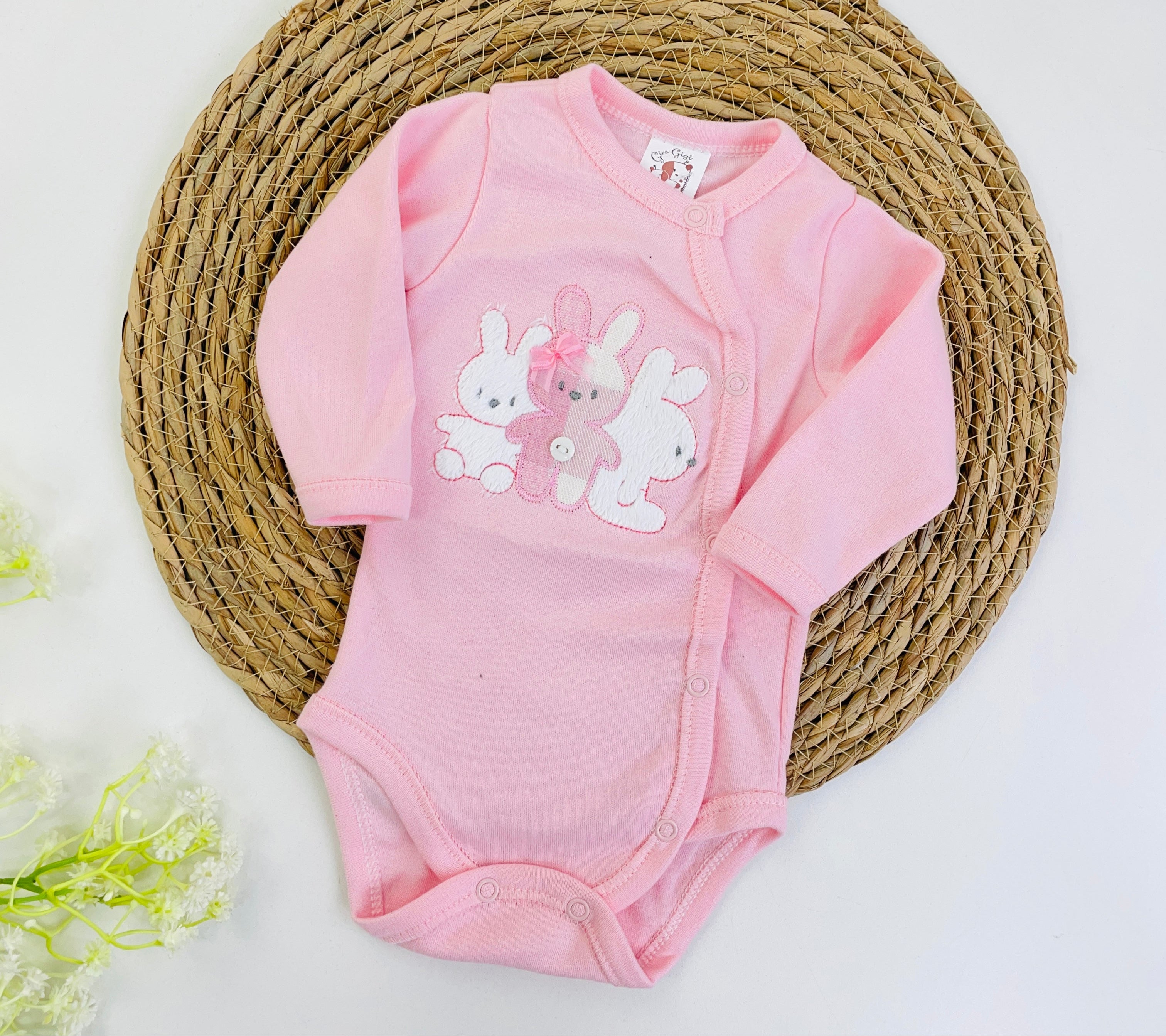 Body Ml Kimono Gira Gigi Coelhinha Suedine