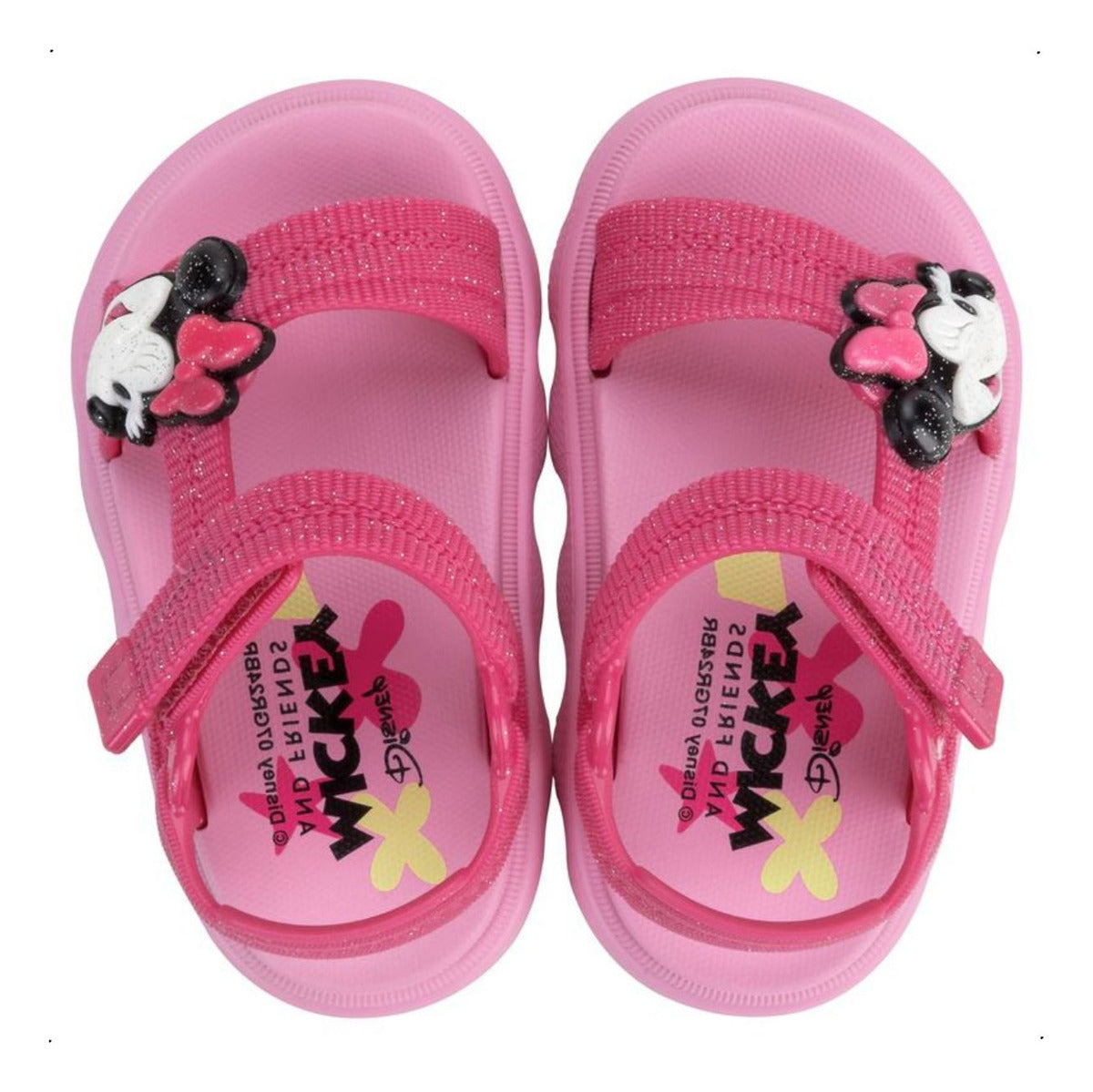 Sandália Baby Grendene Kids Easy Disney Personagens Calce Fácil Antiderrapante