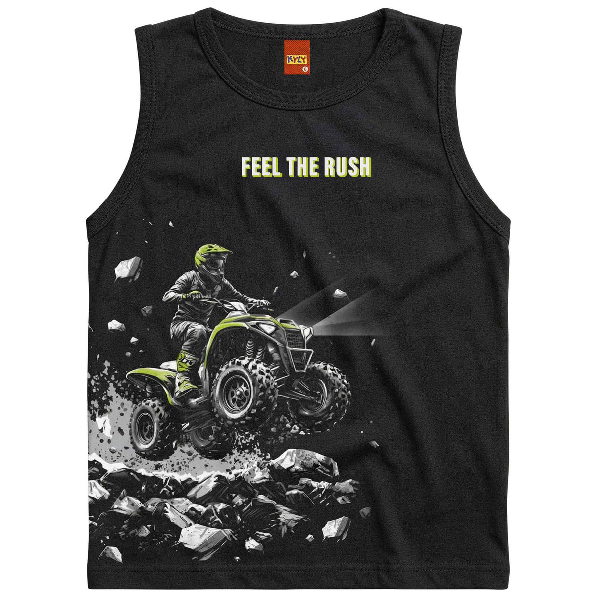 Regata Infantil Masculina Kyly Feel The Rush