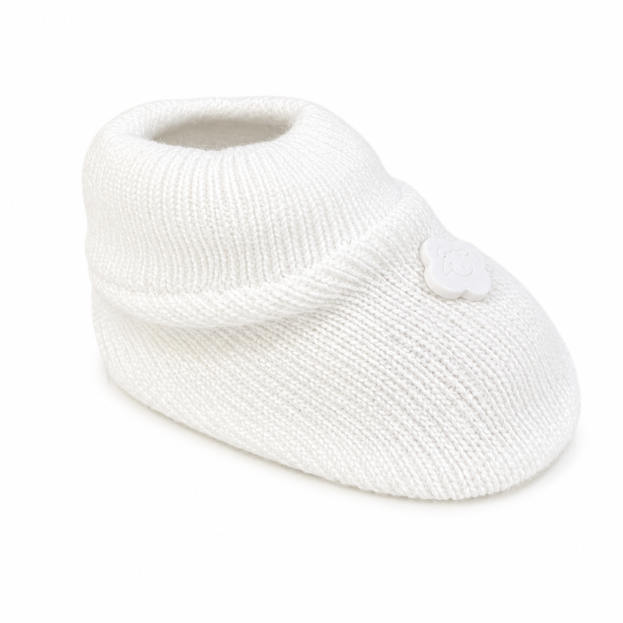 Kit Bebê Tricot Liso 3 Peças