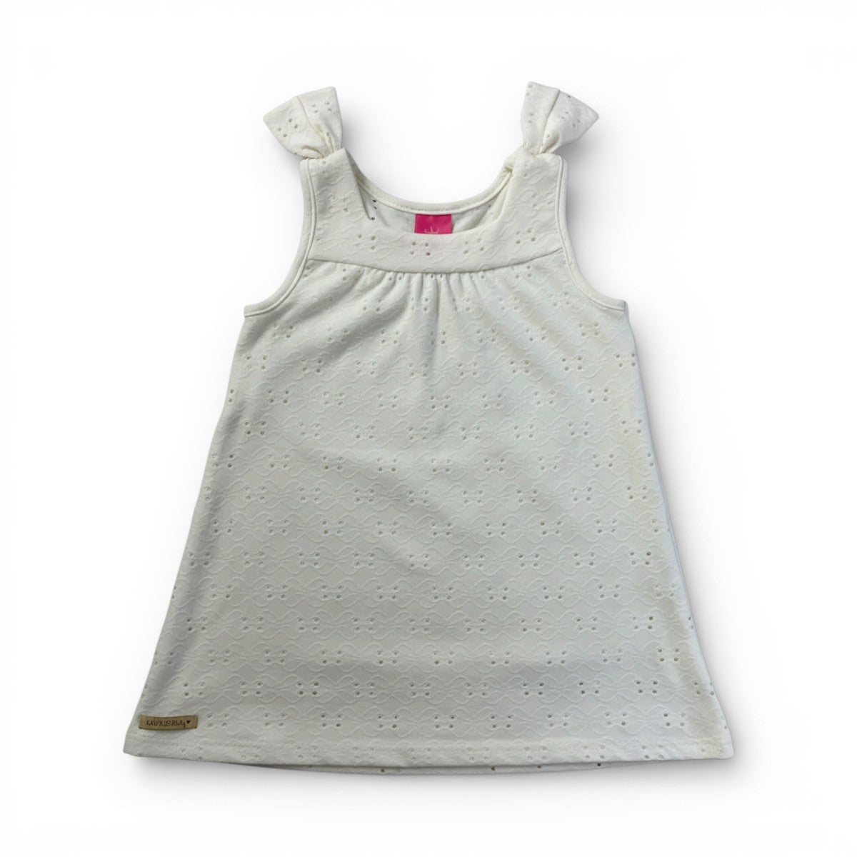 Vestido Infantil Kamylus em Malha Laise Borboleta
