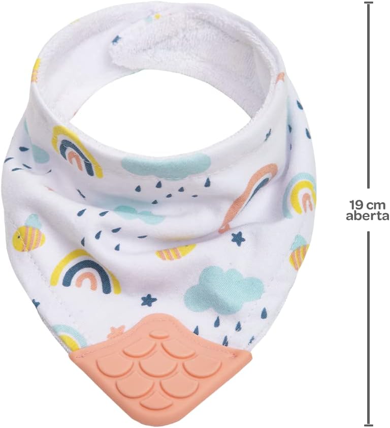 Bandana Buba Com Mordedor +4 meses