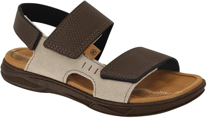 Sandália Papete Infantil Masculina Molekinho Fecho Triplo
