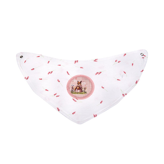 Babador Bandana Bebê com Botão Pressão Enxoval