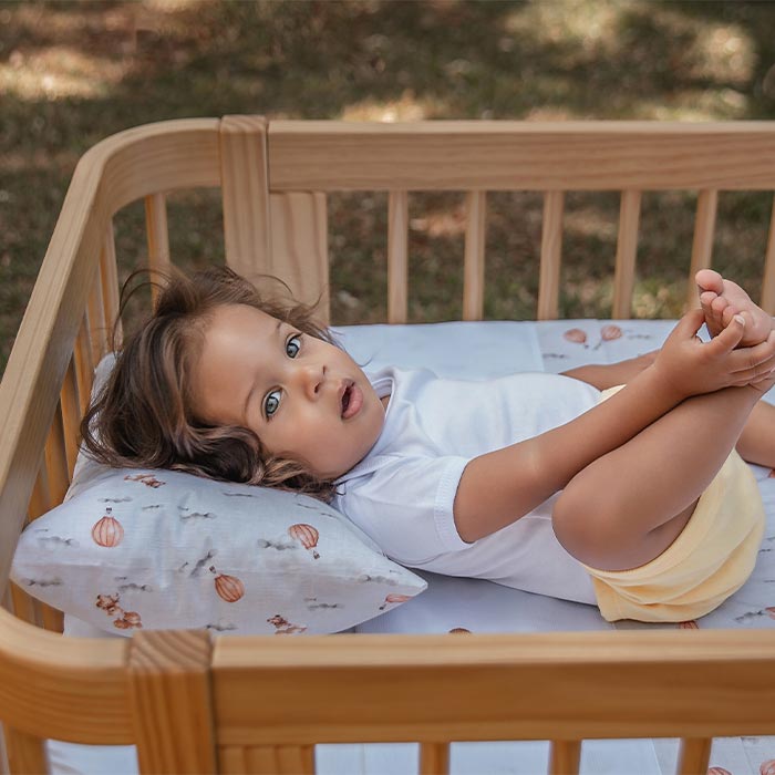 Jogo de Berço Americano Muito Mimo Bordado Enxoval 3 Peças