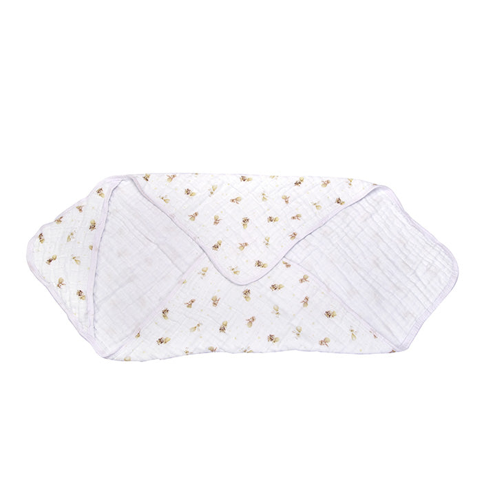 Toalha de Banho Infantil Soft com Capuz Muito Mimo 80x80cm