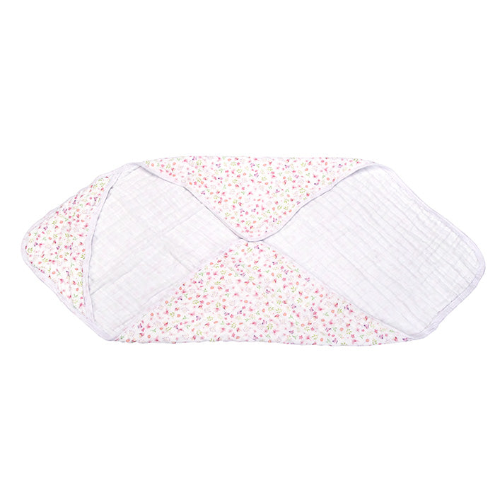 Toalha Infantil Soft Muito Mimo com Capuz estampada Enxoval 80x80cm