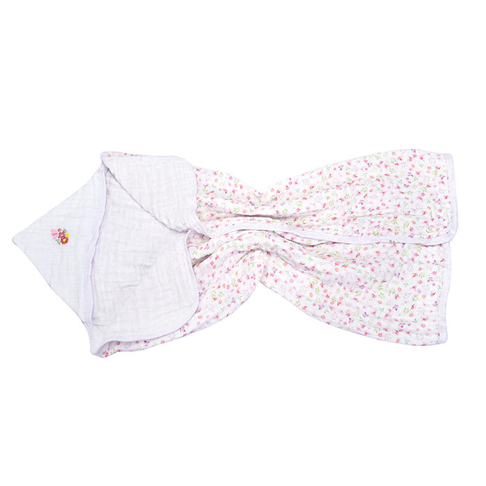 Toalhão Infantil Soft Muito Mimo com Capuz Bordado 80x100cm