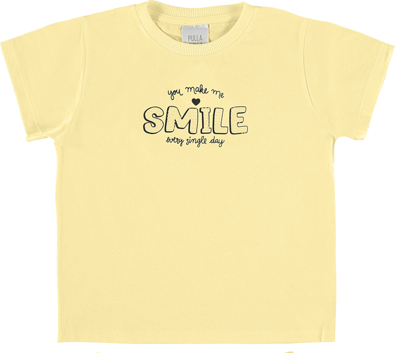 Conjunto Infantil Feminino Pulla Bulla Smile – Conforto e Estilo para o Dia a Dia