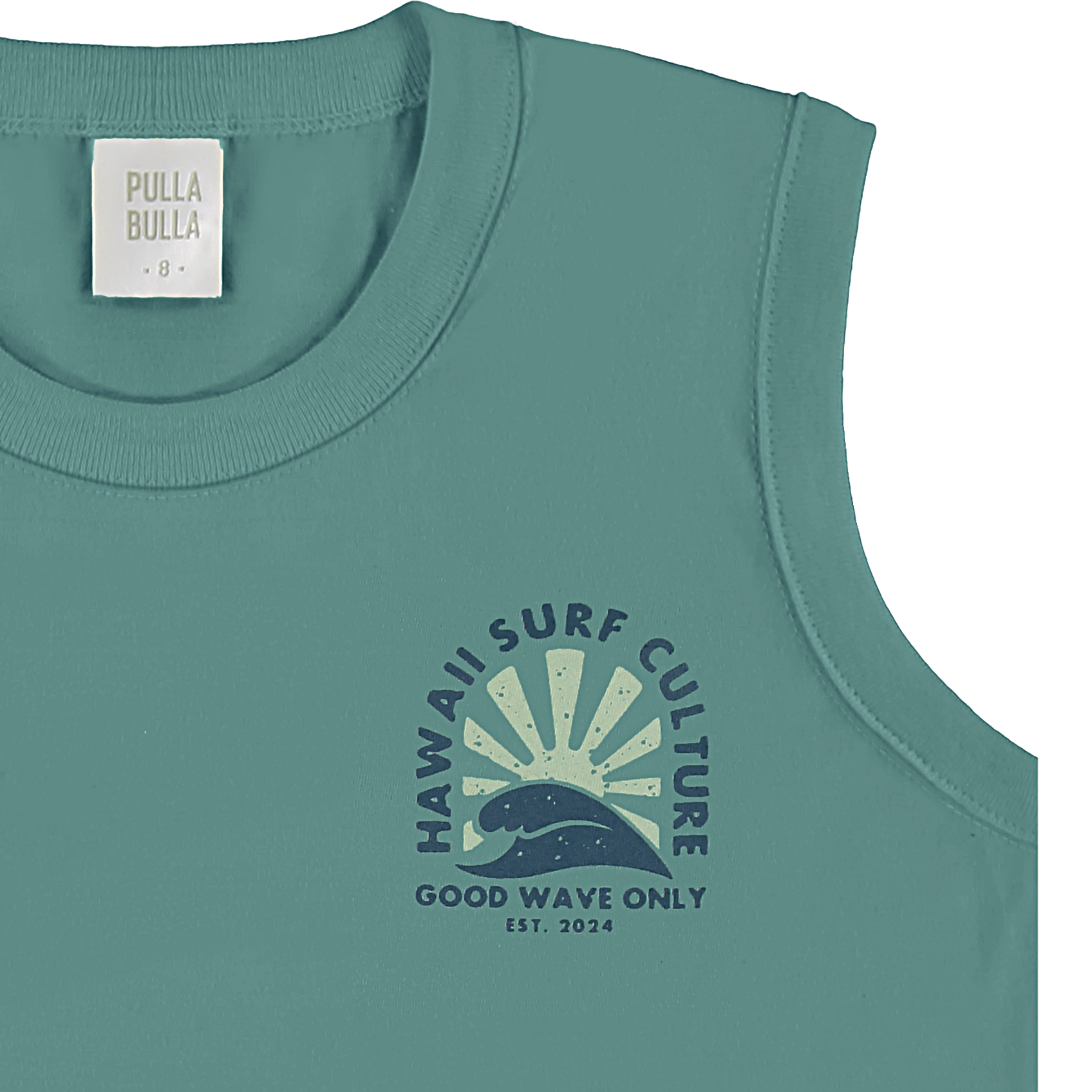Regata Infantil Masculina Pulla Bulla Hawaii Surf – Leve, Confortável e Estilosa para o Verão