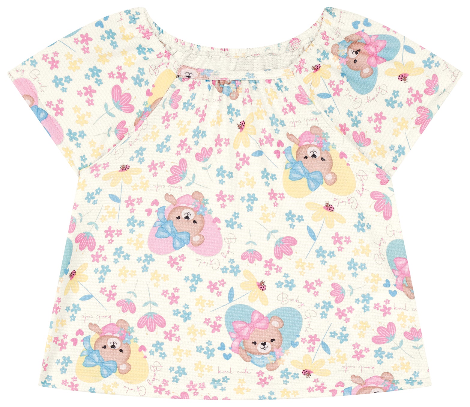 Conjunto Feminino Kamylus Ursinhas e Florzinhas – conforto, charme e delicadeza para o dia a dia