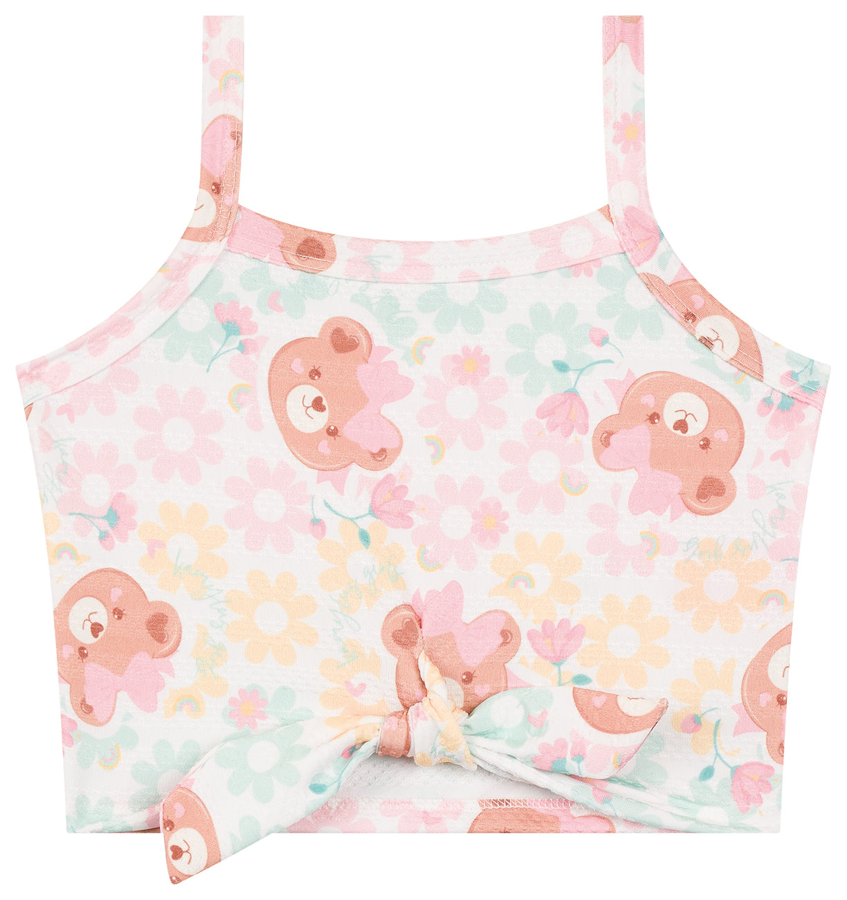 Conjunto Feminino Kamylus Ursinha Malha Favinho 