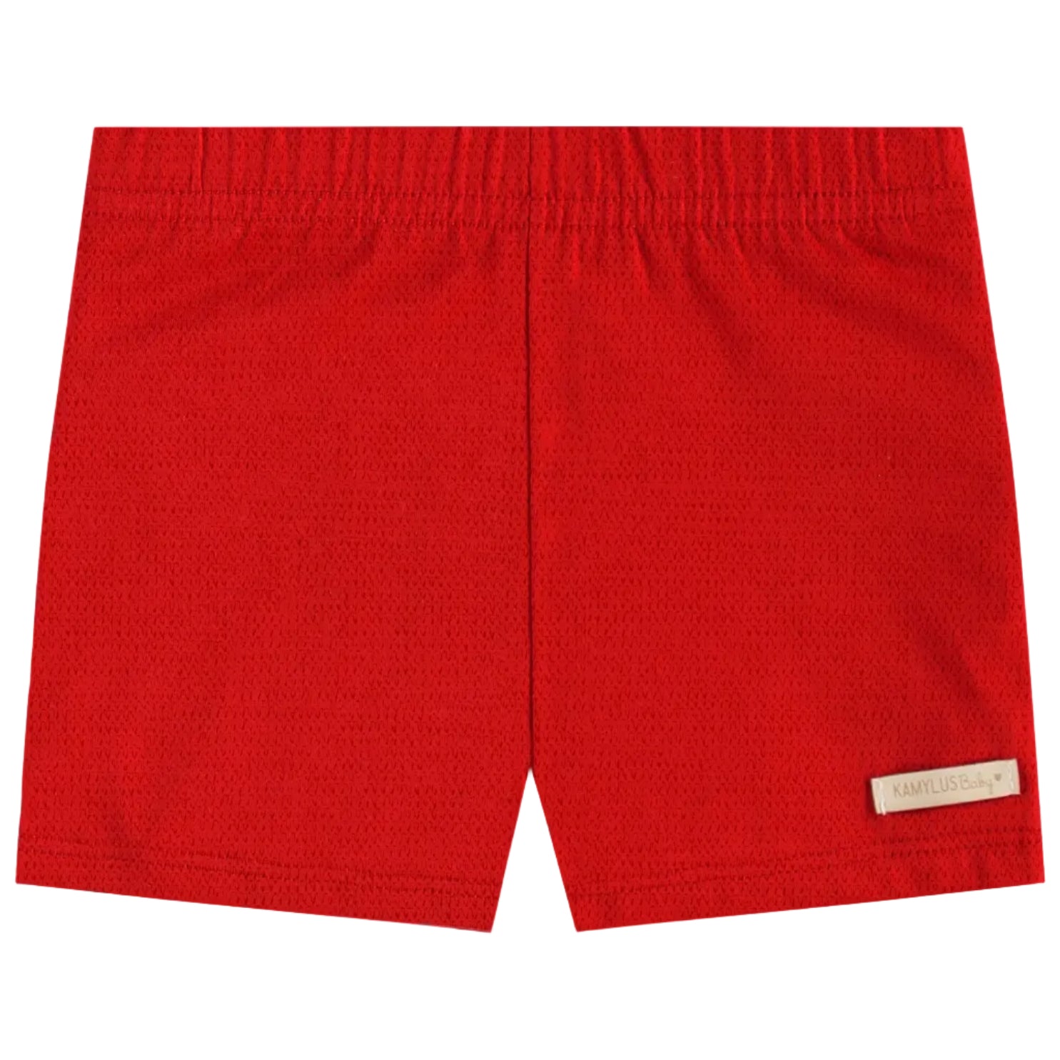 Conjunto Infantil Feminino Kamylus Batinha Favinho Sublimado e Shorts Piqué